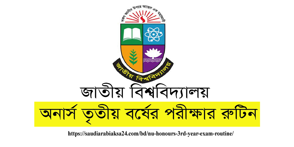 Honours 3rd Year Exam Routine